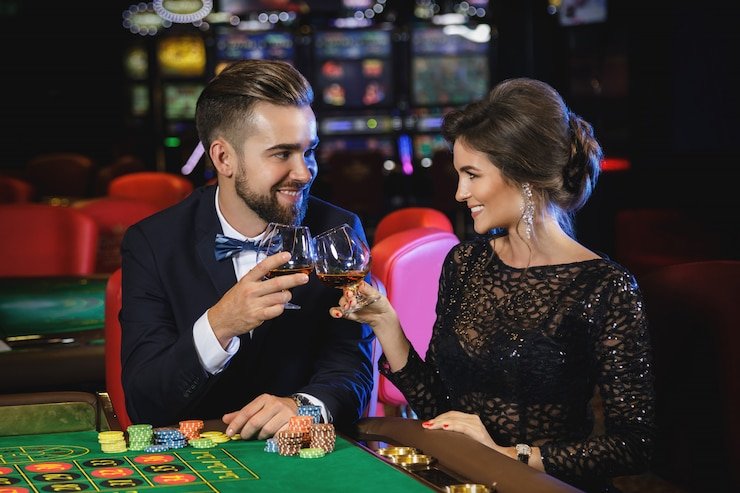 Antarmuka Baccarat r777 menampilkan tangan Bankir dan Pemain